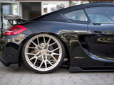 Rear Side Splitters compatible with Porsche Cayman 981C Mk2