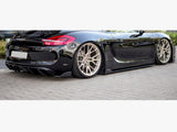 Rear Side Splitters compatible with Porsche Cayman 981C Mk2