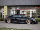 Side Skirts Diffusers compatible with Porsche Cayman 981C Mk2