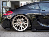 Side Skirts Diffusers compatible with Porsche Cayman 981C Mk2