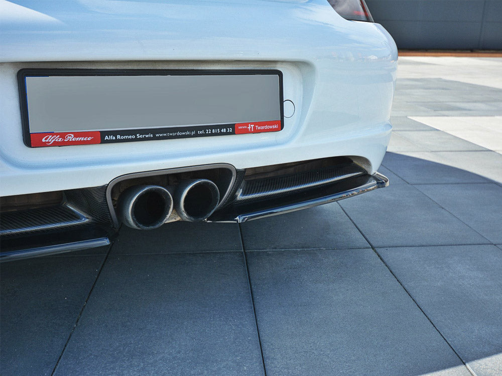Rear Side Splitters compatible with Porsche Cayman S 987C (2006-2009)