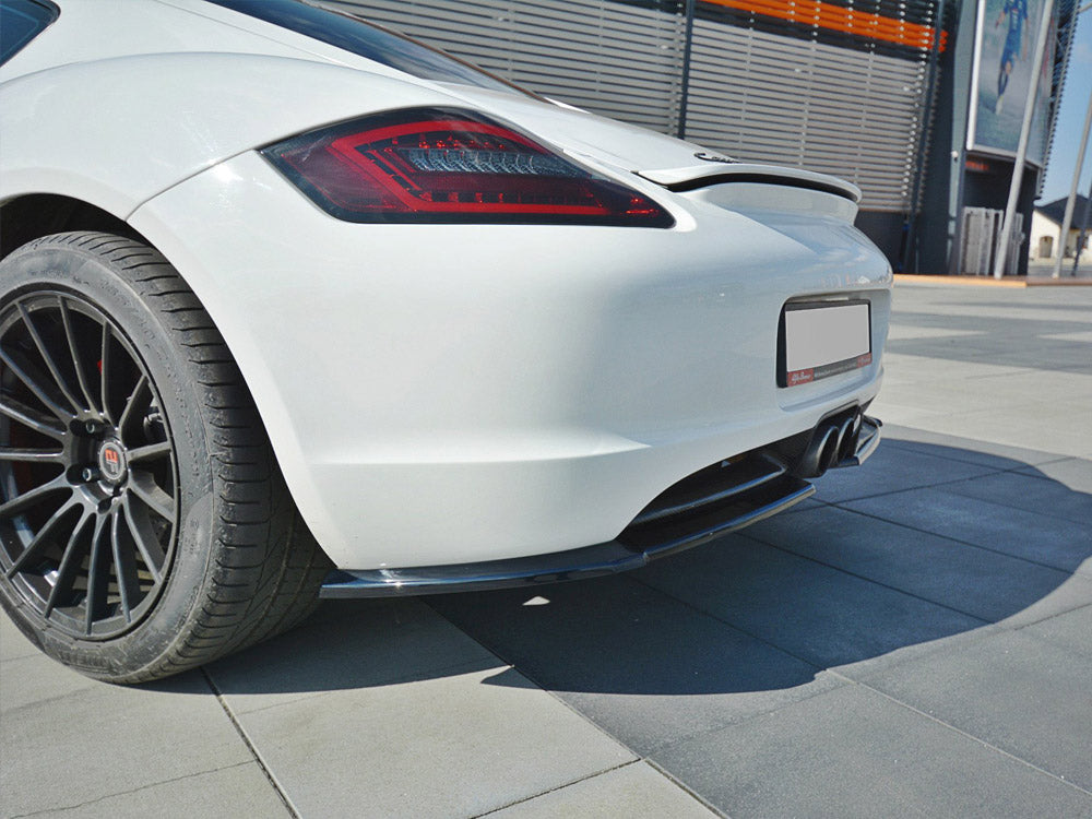 Rear Side Splitters compatible with Porsche Cayman S 987C (2006-2009)