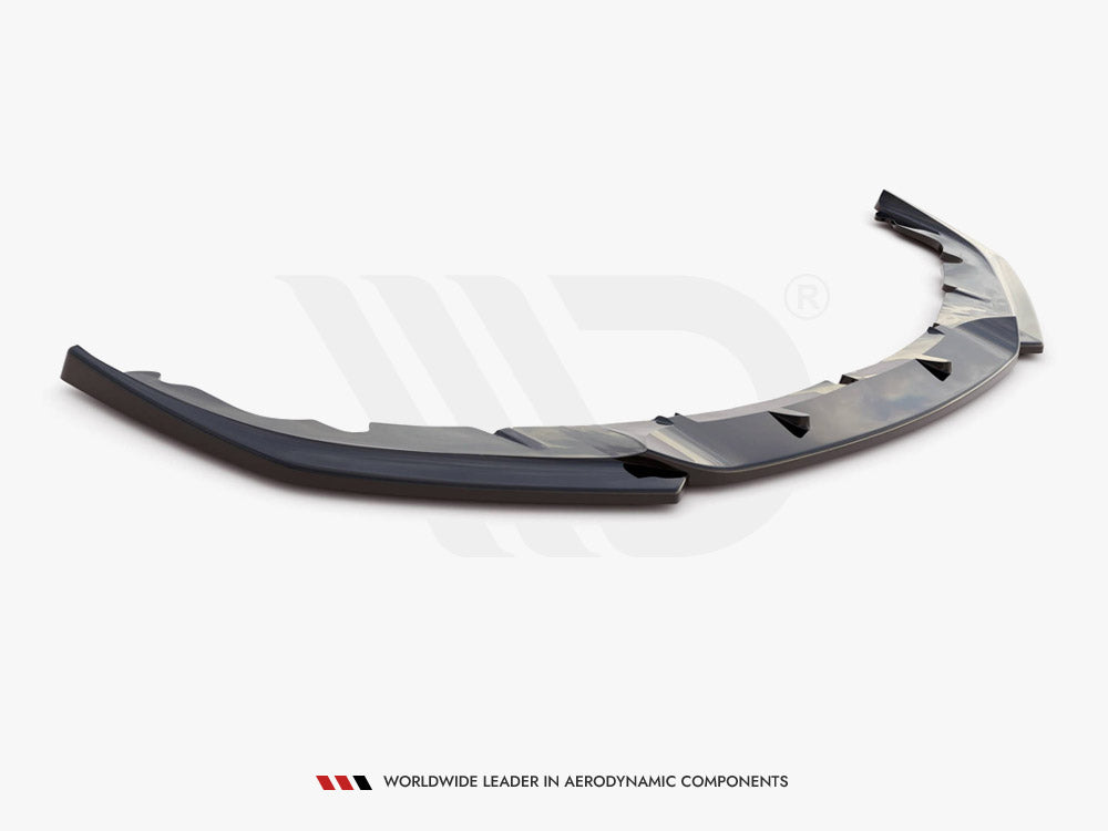 Front Splitter V.2 compatible with Porsche Panamera Turbo 970 Facelift (2013-2016)