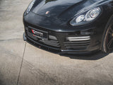 Front Splitter V.2 compatible with Porsche Panamera Turbo 970 Facelift (2013-2016)