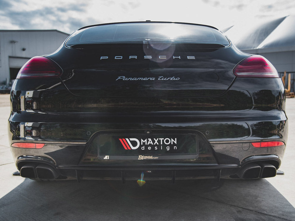 Rear Valance compatible with Porsche Panamera Turbo 970 Facelift (2013-2016)