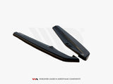 Rear Side Splitters compatible with Porsche Panamera Turbo 970 Facelift (2013-2016)