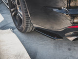 Rear Side Splitters compatible with Porsche Panamera Turbo 970 Facelift (2013-2016)