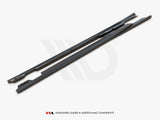 Side Skirts Diffusers V1 compatible with Porsche Panamera Turbo 970 Facelift (2013-2016)