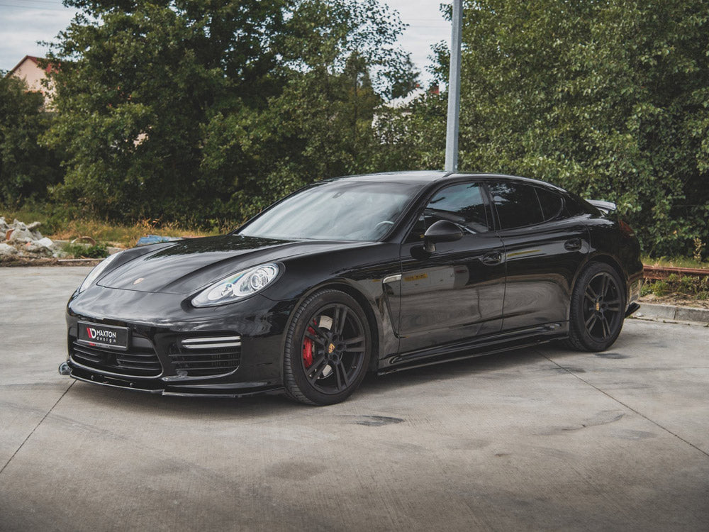 Side Skirts Diffusers V2 compatible with Porsche Panamera Turbo 970 Facelift (2013-2016)