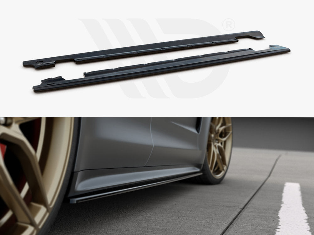 Side Skirts Diffusers Porsche Panamera GTS 971 (2019-)