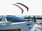 Spoiler CAP compatible with Chevrolet Camaro 6TH-GEN. Phase-i 2SS Coupe (2016-2018) - Carbon Look