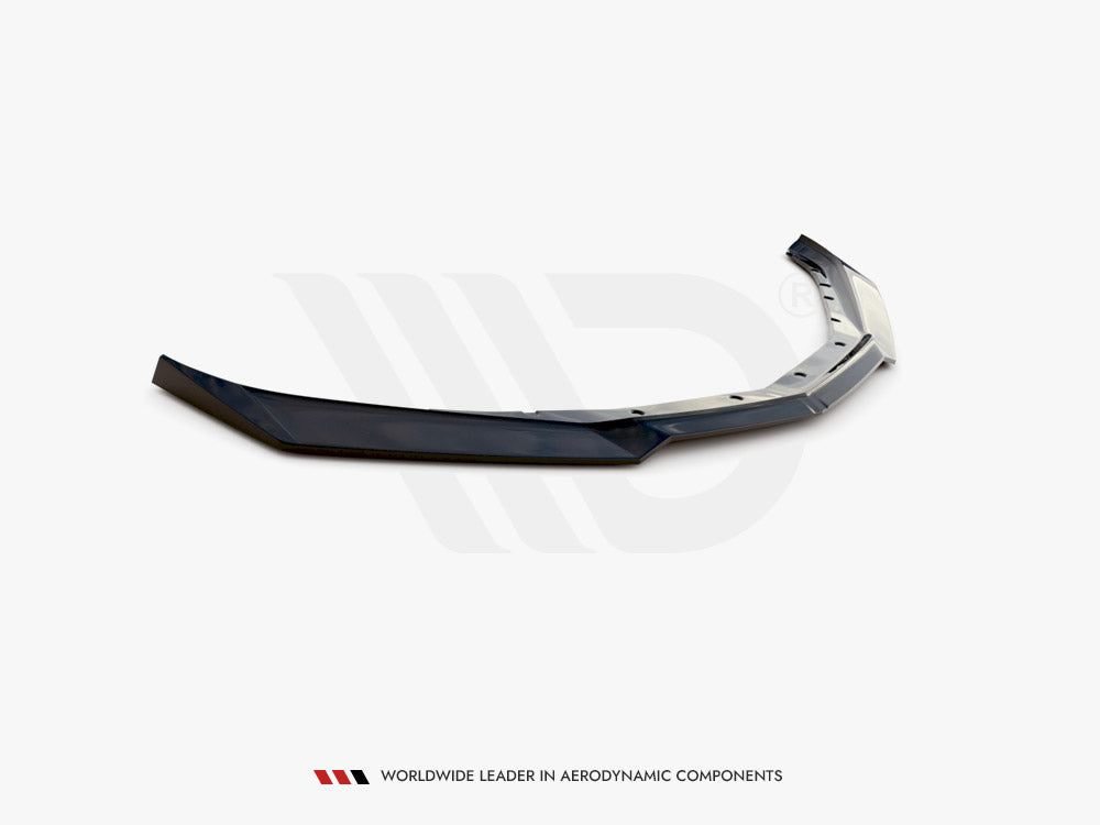 Front Splitter V.1 compatible with Chevrolet Camaro 6TH-GEN. Phase-i 2SS Coupe (2016-18) - Carbon Look