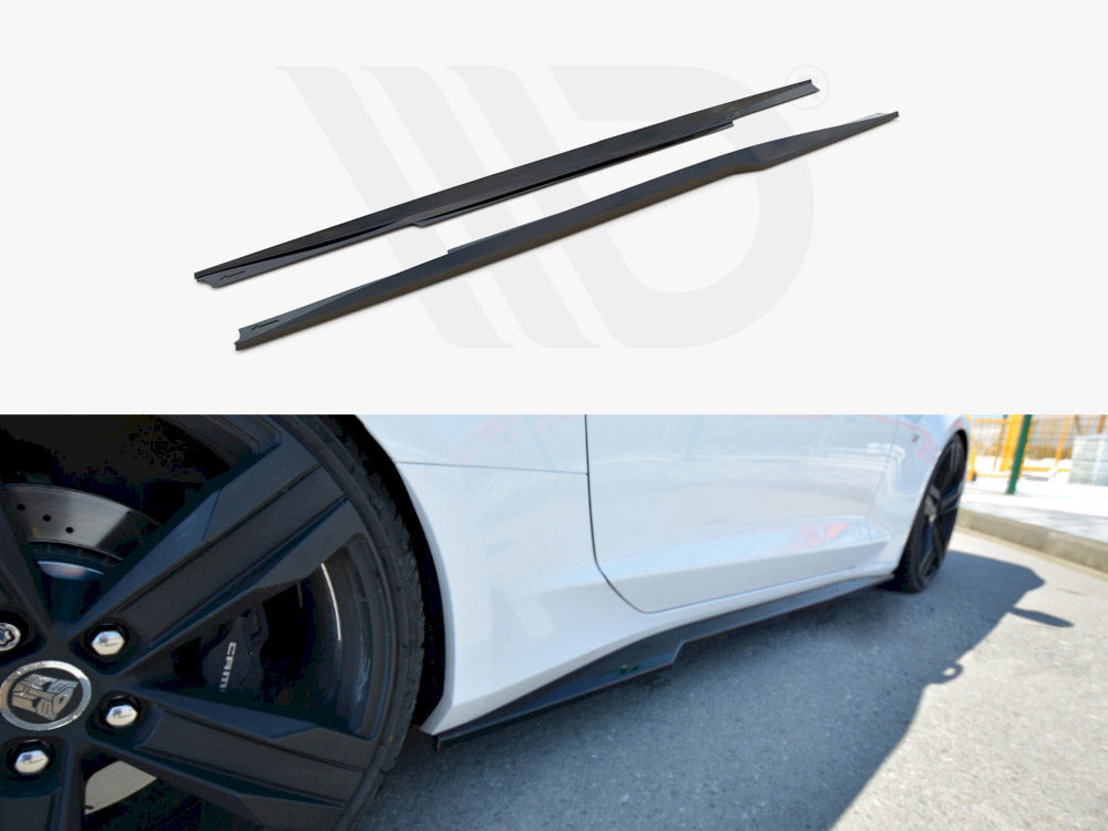 Side Skirts Splitters Chevrolet Camaro 6TH-GEN. Phase-i 2SS Coupe (2016-2018)