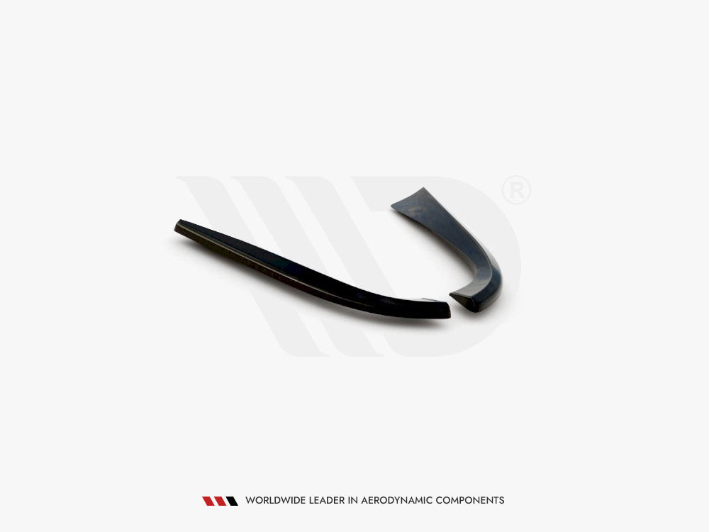 Rear Side Splitters compatible with Alfa Romeo 156 SW Facelift (2003-2006) - Carbon Look