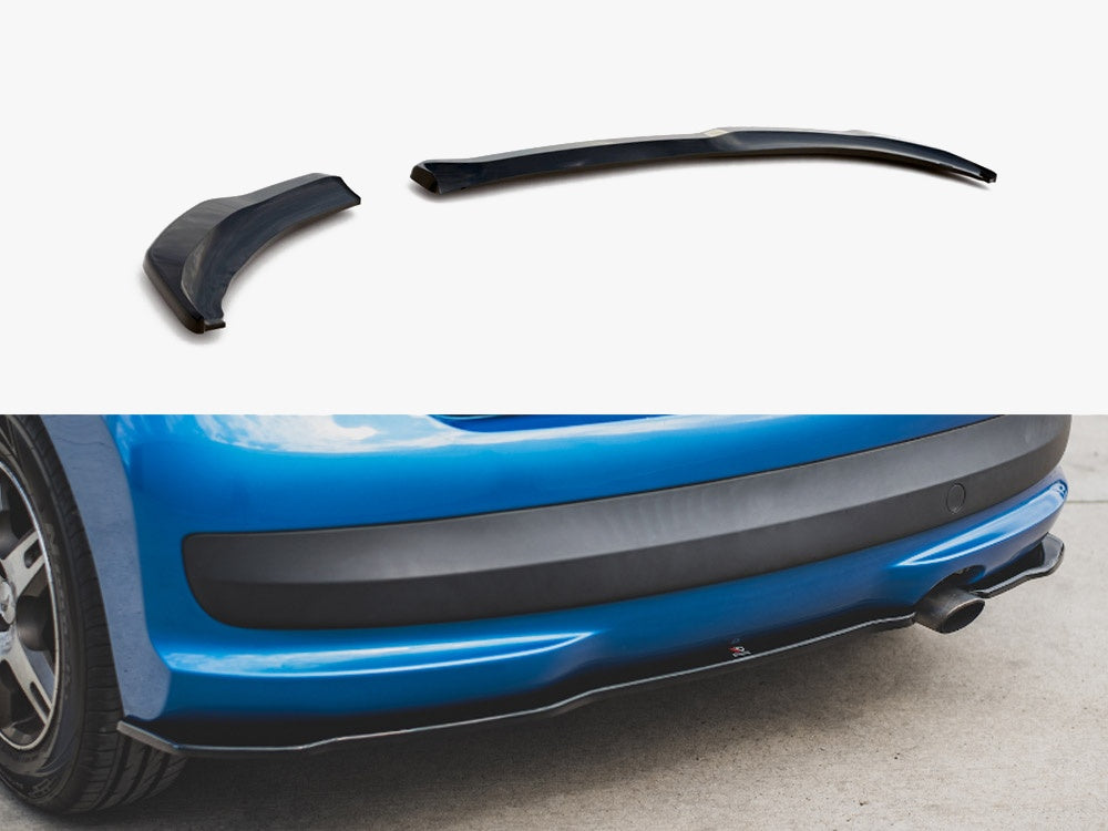 Rear Side Splitters compatible with Peugeot 207 Sport