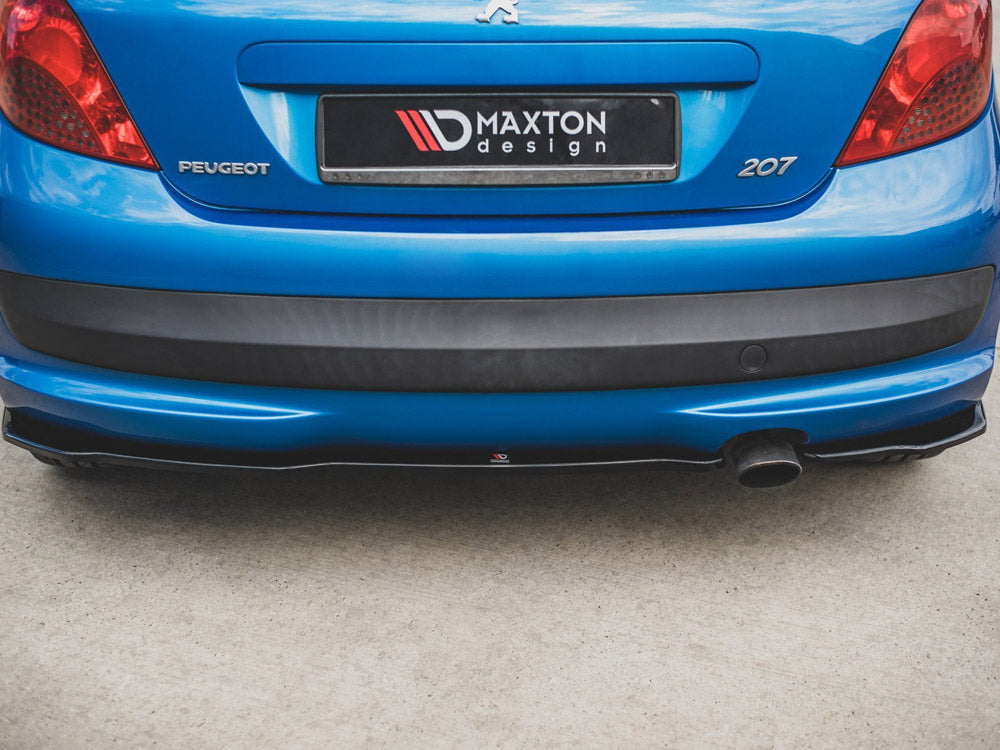 Rear Side Splitters compatible with Peugeot 207 Sport