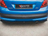 Rear Side Splitters compatible with Peugeot 207 Sport