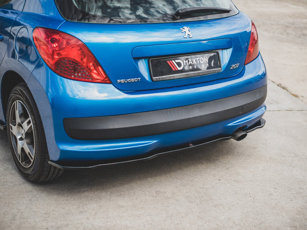 Rear Side Splitters compatible with Peugeot 207 Sport