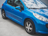 Side Skirt Diffusers compatible with Peugeot 207 Sport