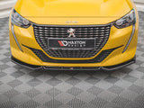 Front Splitter V1 Peugeot 208 MK2 (2019-)