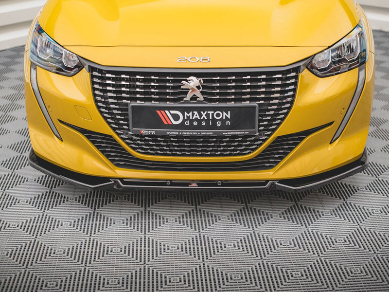 Front Splitter V1 Peugeot 208 MK2 (2019-)
