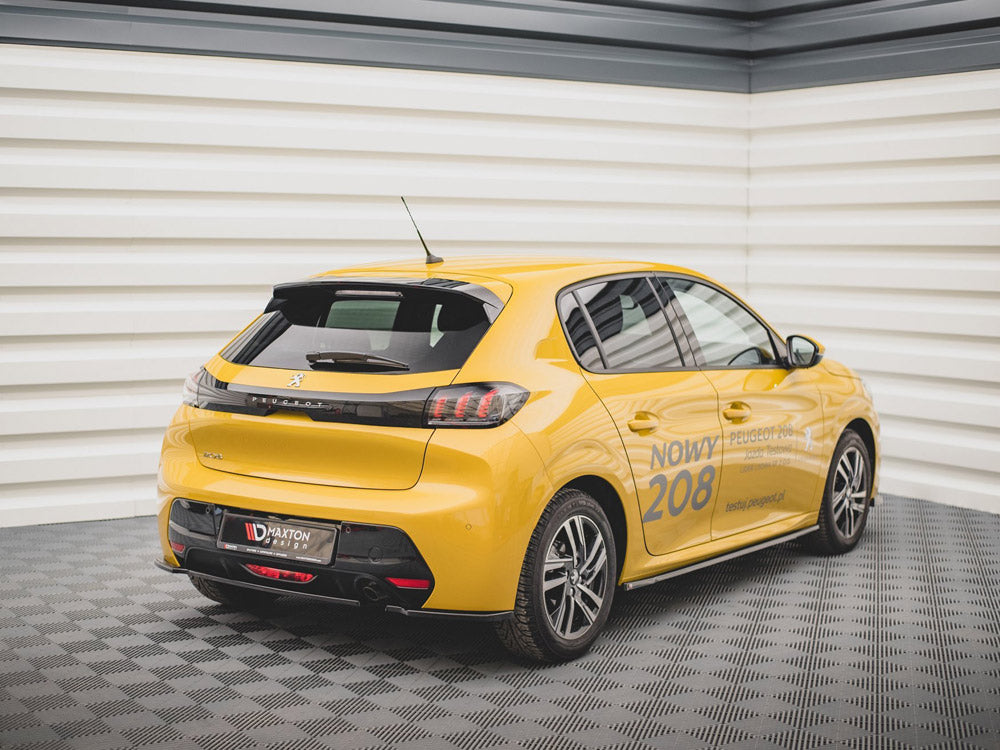 Rear Side Splitters compatible with Peugeot 208 Mk2