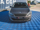 Front Splitter V.1 compatible with Peugeot 308 Mk2