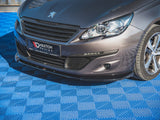 Front Splitter V2 Peugeot 308 MK2 Facelift (2017-)