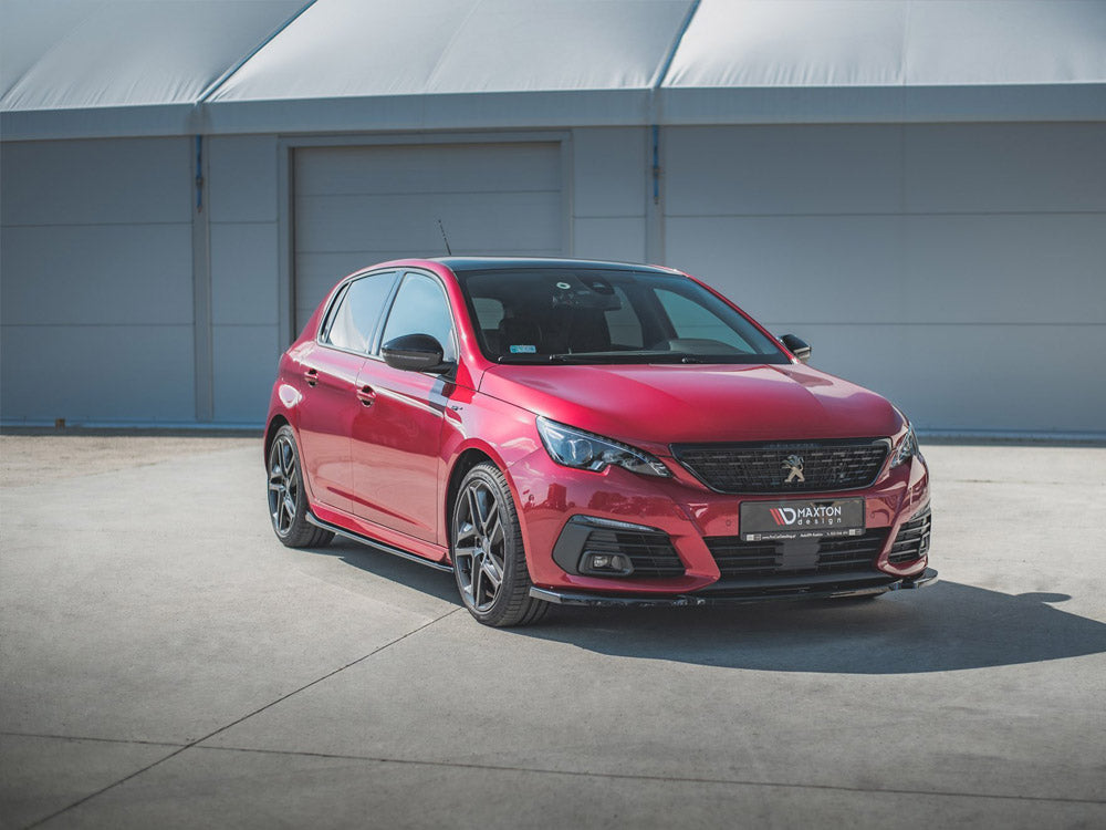 Front Splitter V.2 compatible with Peugeot 308 GT Mk2 Facelift