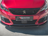 Front Splitter V.2 compatible with Peugeot 308 GT Mk2 Facelift