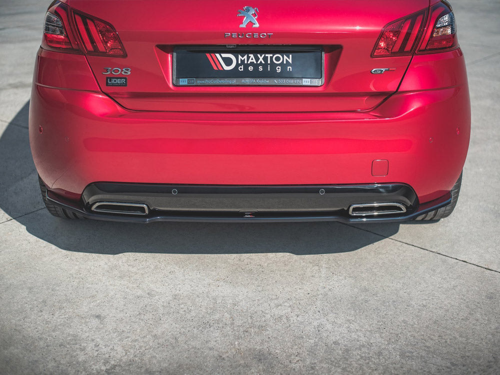Rear Splitter compatible with Peugeot 308 GT Mk2 Facelift