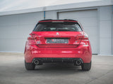 Rear Valance + Exhaust Ends Imitation compatible with Peugeot 308 GT Mk2 Facelift