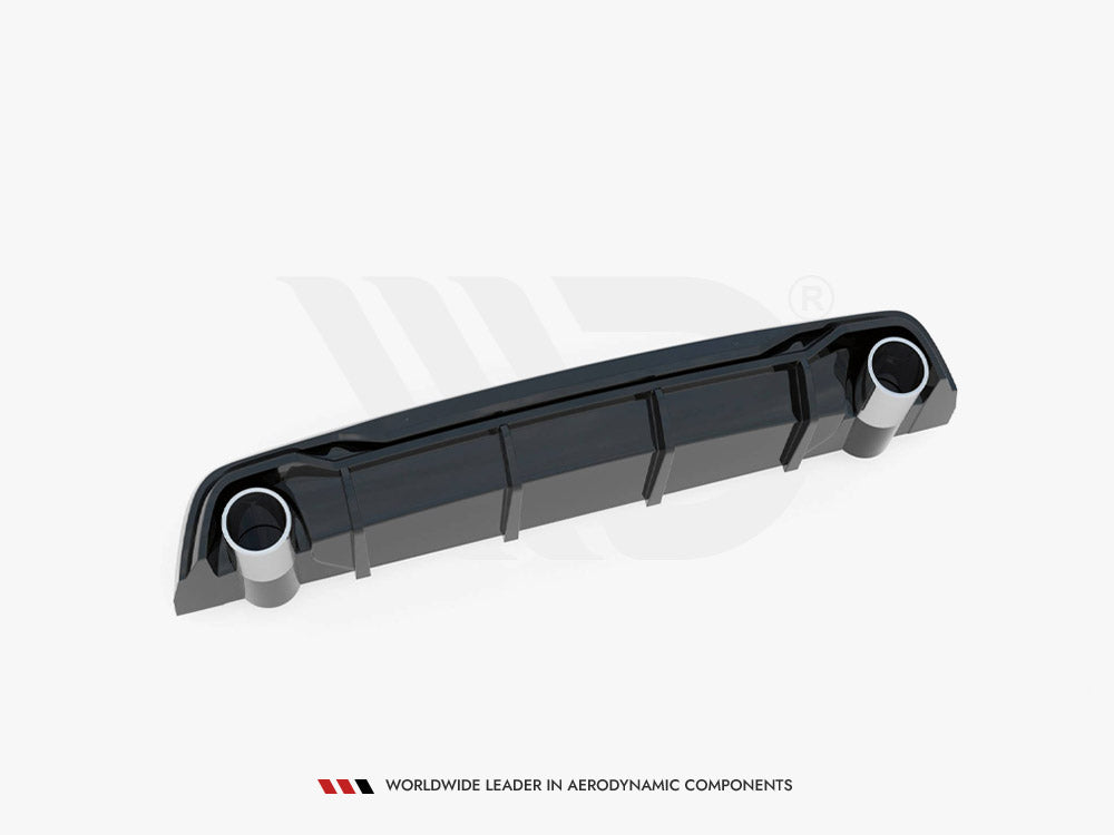 Rear Valance + Exhaust Ends Imitation compatible with Peugeot 308 GT Mk2 Facelift