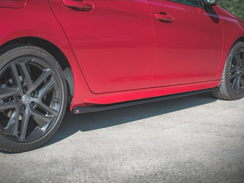Side Skirts Diffusers Peugeot 308 GT MK2 Facelift (2017-)