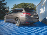 Rear Side Splitters compatible with Peugeot 308 SW Mk2 Facelift