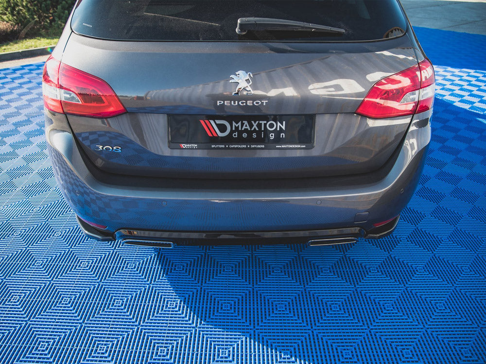 Rear Side Splitters compatible with Peugeot 308 SW Mk2 Facelift