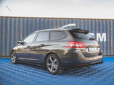 Rear Side Splitters V2 compatible with Peugeot 308 SW Mk2 Facelift (2017-)