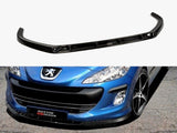 Front Splitter compatible with Peugeot 308 Preface Model - Textured