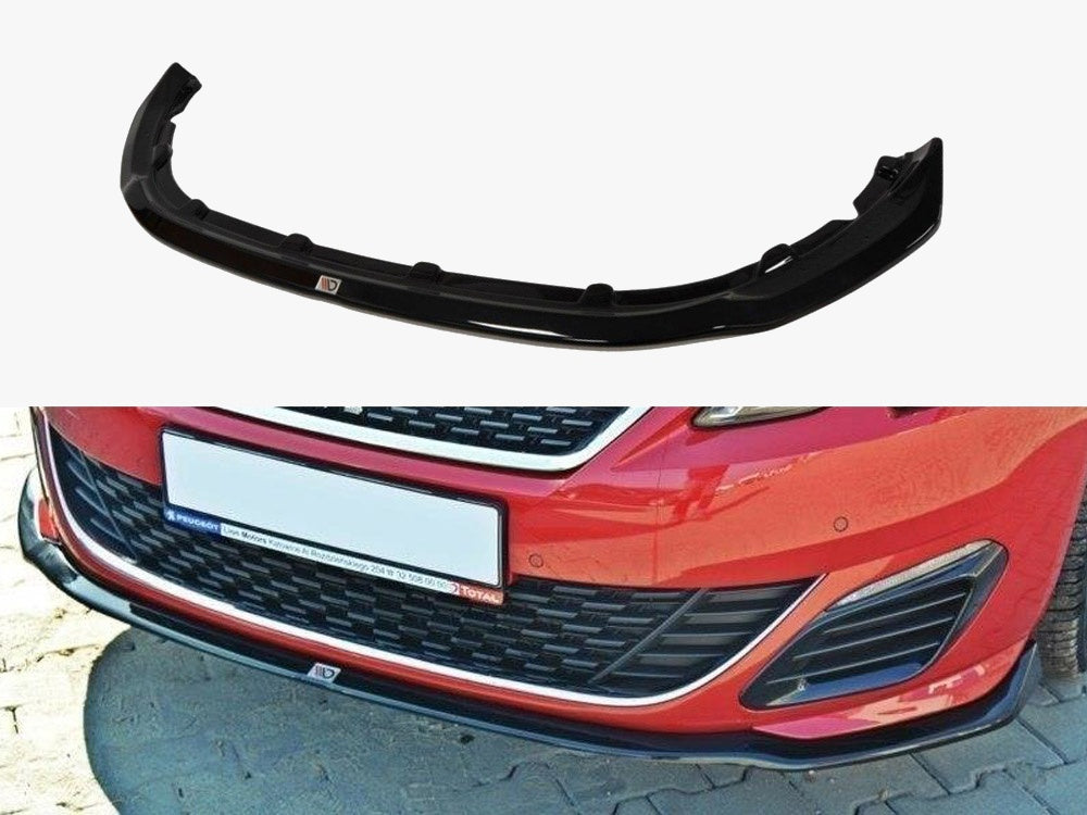 Front Splitter V.1 compatible with Peugeot 308 II GTI