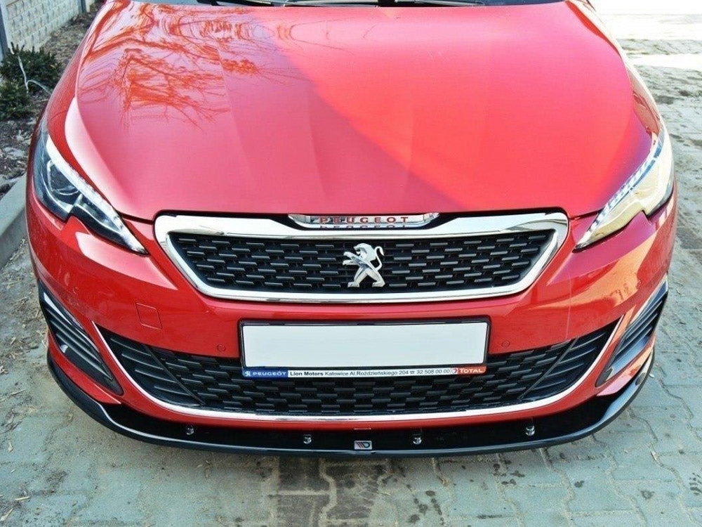 Front Splitter V.2 compatible with Peugeot 308 II GTI
