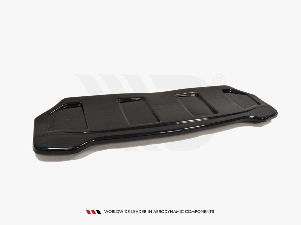 MAXTON DESIGN Central Rear Splitter Peugeot 308 II GTI (With Vertical Bars)