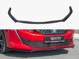 Front Splitter V.1 compatible with Peugeot 508 Mk2 - Carbon Look