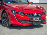 Front Splitter V.1 compatible with Peugeot 508 Mk2 - Carbon Look