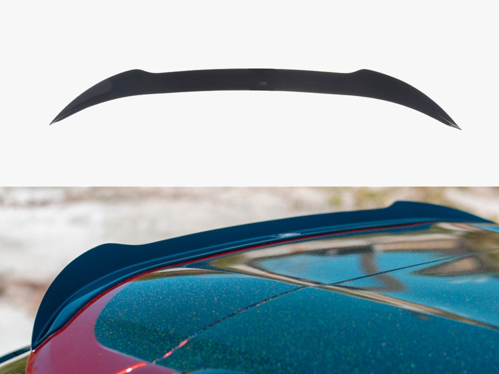 Spoiler CAP compatible with Peugeot 508 SW Mk2 - Carbon Look