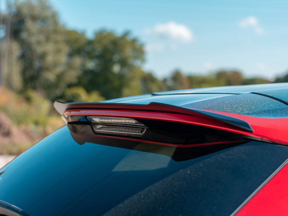 Spoiler CAP compatible with Peugeot 508 SW Mk2 - Carbon Look
