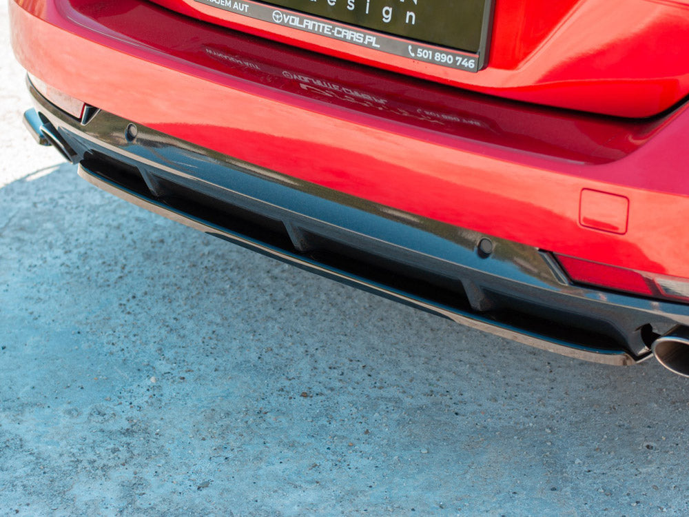 MAXTON DESIGN Central Rear Splitter (without Vertical Bars) Peugeot 508 SW MK2