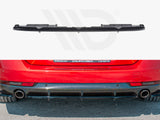 MAXTON DESIGN Central Rear Splitter (with Vertical Bars) Peugeot 508 SW MK2