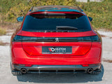 Rear Side Splitters compatible with Peugeot 508 GT Mk2