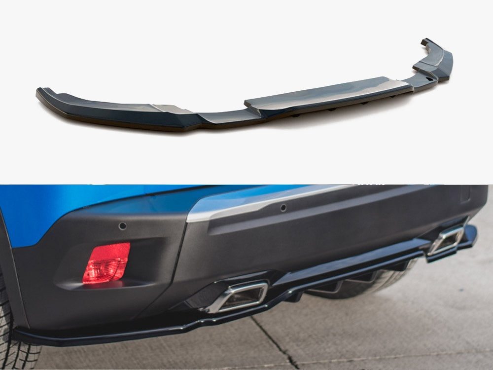 Rear Splitter (Vertical Bars) compatible with Peugeot 2008 Mk2