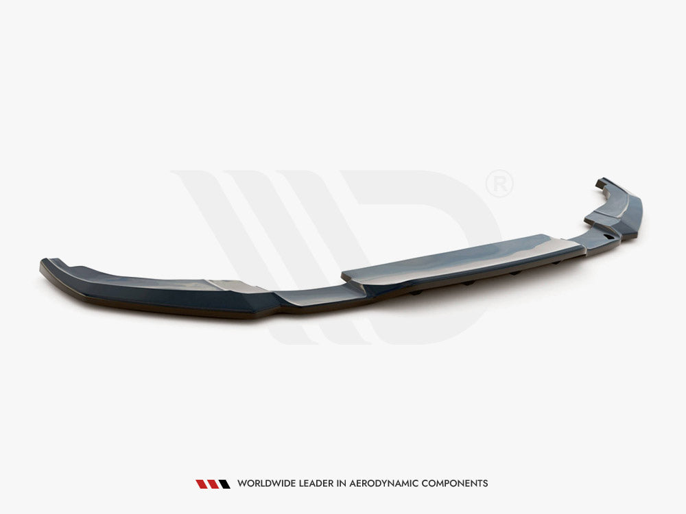 MAXTON DESIGN Central Rear Splitter (W/ Vertical Bars) Peugeot 2008 MK2 (2019-)